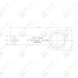 Plug Valve Wrench, FMC TE, 1.5" DR150 & 2" DR50-DR100